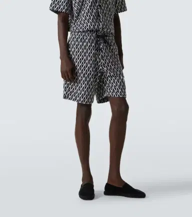 Orlebar Brown Printed cotton-blend terry shorts | Thumbnail 4 Orlebar Brown Printed cotton-blend terry shorts | Thumbnail 4