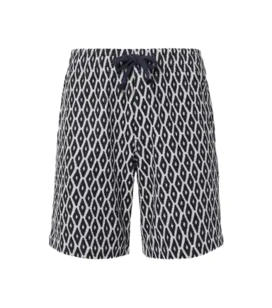 Orlebar Brown Printed cotton-blend terry shorts | Thumbnail 1 Orlebar Brown Printed cotton-blend terry shorts | Thumbnail 1