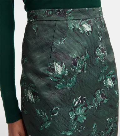 Emilia Wickstead Lorelei floral taffeta faille pencil skirt | Thumbnail 2 Emilia Wickstead Lorelei floral taffeta faille pencil skirt | Thumbnail 2