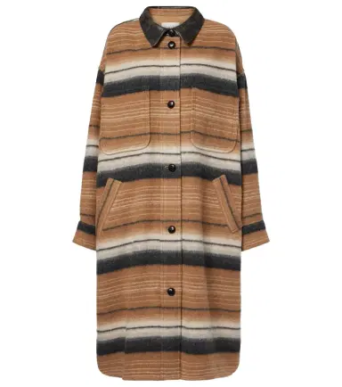 Marant Étoile Djilaga wool-blend coat | Thumbnail 1 Marant Étoile Djilaga wool-blend coat | Thumbnail 1