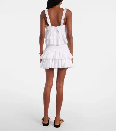 Marant Etoile Daliana ruffled cotton-blend top | Thumbnail 5 Marant Etoile Daliana ruffled cotton-blend top | Thumbnail 5