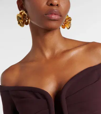 Jennifer Behr Gladiolus 18kt gold-plated earrings | Thumbnail 5 Jennifer Behr Gladiolus 18kt gold-plated earrings | Thumbnail 5