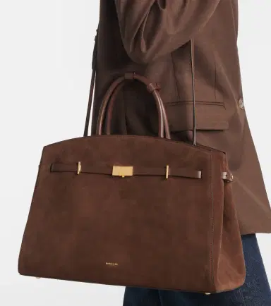DeMellier Hudson suede tote bag | Thumbnail 2 DeMellier Hudson suede tote bag | Thumbnail 2