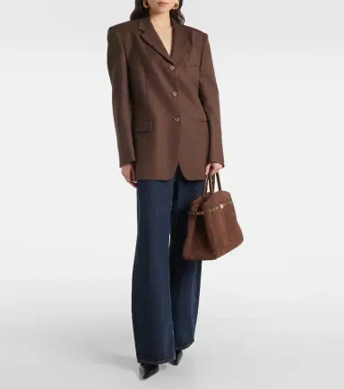DeMellier Hudson suede tote bag | Thumbnail 5 DeMellier Hudson suede tote bag | Thumbnail 5