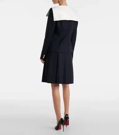 Alessandra Rich Wool-blend jacket | Thumbnail 3 Alessandra Rich Wool-blend jacket | Thumbnail 3