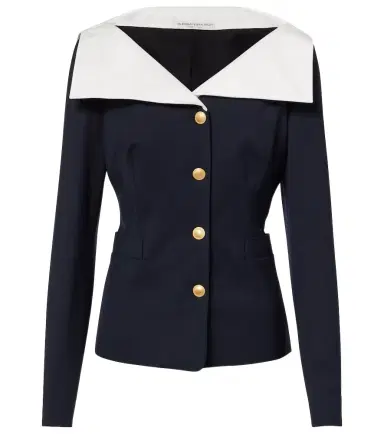 Alessandra Rich Wool-blend jacket | Thumbnail 1 Alessandra Rich Wool-blend jacket | Thumbnail 1
