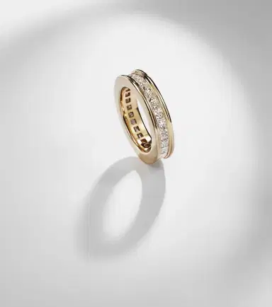 Octavia Elizabeth Ivy Eternity 18kt gold ring with diamonds | Thumbnail 5 Octavia Elizabeth Ivy Eternity 18kt gold ring with diamonds | Thumbnail 5
