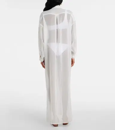 JADE SWIM Mika shirt dress | Thumbnail 4 JADE SWIM Mika shirt dress | Thumbnail 4