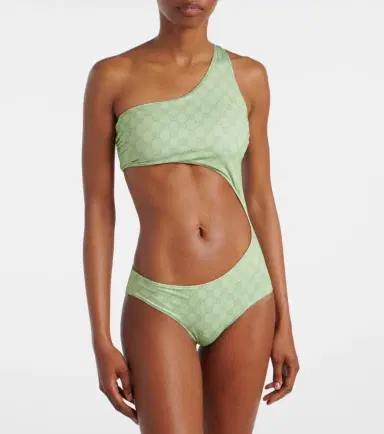 Gucci GG printed cutout swimsuit | Thumbnail 3 Gucci GG printed cutout swimsuit | Thumbnail 3