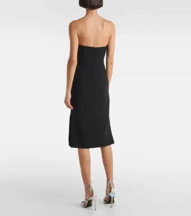 David Koma Rhinestone-embellished midi dress | Thumbnail 5 David Koma Rhinestone-embellished midi dress | Thumbnail 5