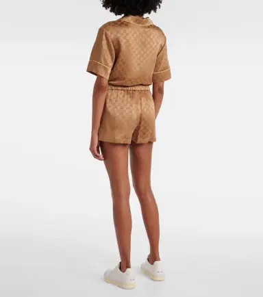 Gucci GG satin shorts | Thumbnail 2 Gucci GG satin shorts | Thumbnail 2
