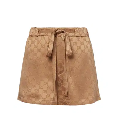 Gucci GG satin shorts | Thumbnail 1 Gucci GG satin shorts | Thumbnail 1