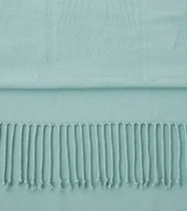 Loro Piana Crest cotton fouta jacquard blanket | Thumbnail 2 Loro Piana Crest cotton fouta jacquard blanket | Thumbnail 2