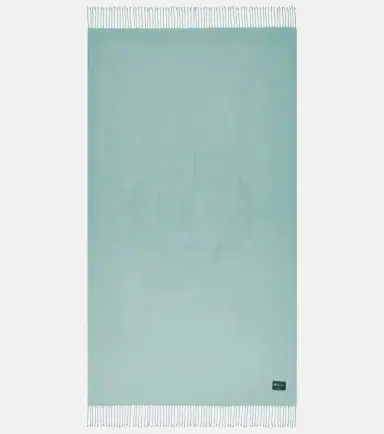 Loro Piana Crest cotton fouta jacquard blanket | Thumbnail 3 Loro Piana Crest cotton fouta jacquard blanket | Thumbnail 3