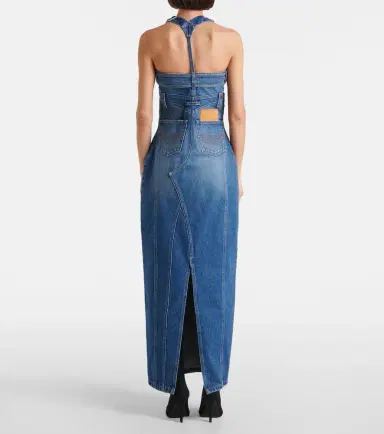 Jean Paul Gaultier Denim maxi dress | Thumbnail 4 Jean Paul Gaultier Denim maxi dress | Thumbnail 4
