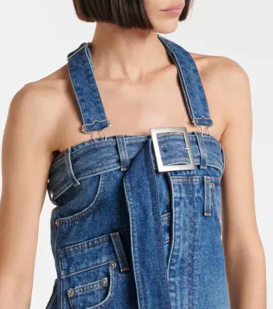 Jean Paul Gaultier Denim maxi dress | Thumbnail 5 Jean Paul Gaultier Denim maxi dress | Thumbnail 5