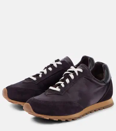 Le Monde Béryl Le Monde Béryl Slim Runner satin sneakers | Thumbnail 4 Le Monde Béryl Le Monde Béryl Slim Runner satin sneakers | Thumbnail 4