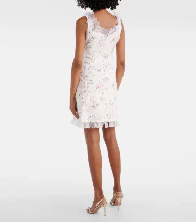 Giambattista Valli Ruffled jacquard minidress | Thumbnail 4 Giambattista Valli Ruffled jacquard minidress | Thumbnail 4