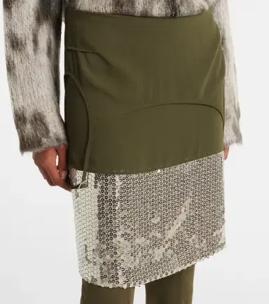 The Attico Sequined midi skirt | Thumbnail 2 The Attico Sequined midi skirt | Thumbnail 2