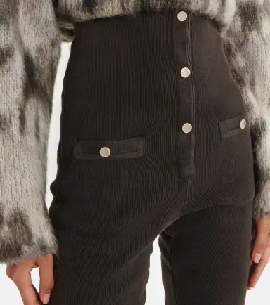 The Attico Cotton-blend leggings | Thumbnail 5 The Attico Cotton-blend leggings | Thumbnail 5