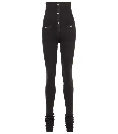 The Attico Cotton-blend leggings | Thumbnail 1 The Attico Cotton-blend leggings | Thumbnail 1