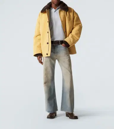 Acne Studios 2021M distressed wide-leg jeans | Thumbnail 3 Acne Studios 2021M distressed wide-leg jeans | Thumbnail 3