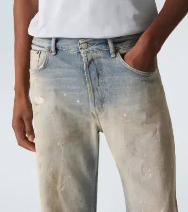 Acne Studios 2021M distressed wide-leg jeans | Thumbnail 4 Acne Studios 2021M distressed wide-leg jeans | Thumbnail 4