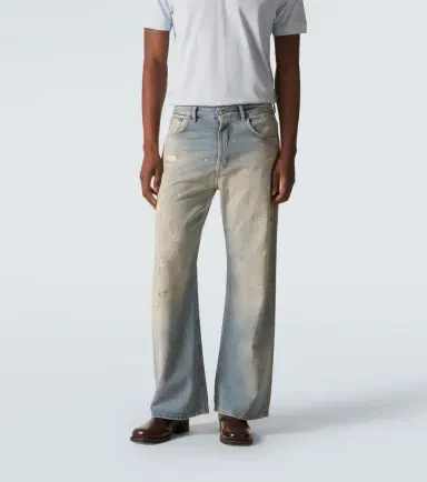 Acne Studios 2021M distressed wide-leg jeans | Thumbnail 6 Acne Studios 2021M distressed wide-leg jeans | Thumbnail 6