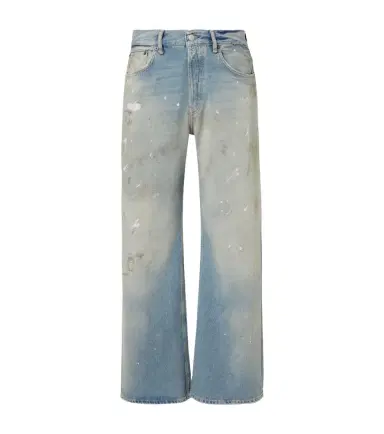Acne Studios 2021M distressed wide-leg jeans | Thumbnail 1 Acne Studios 2021M distressed wide-leg jeans | Thumbnail 1