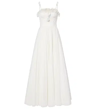 Giambattista Valli Ruffled cotton maxi dress | Thumbnail 1 Giambattista Valli Ruffled cotton maxi dress | Thumbnail 1