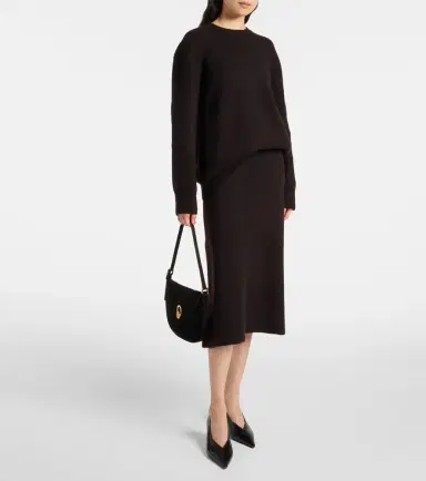 Savette Tondo Small suede shoulder bag | Thumbnail 6 Savette Tondo Small suede shoulder bag | Thumbnail 6