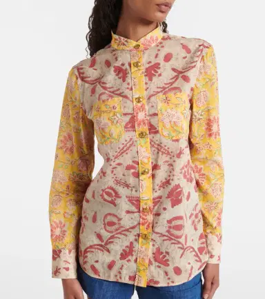 Valentino Paisley cotton shirt | Thumbnail 6 Valentino Paisley cotton shirt | Thumbnail 6