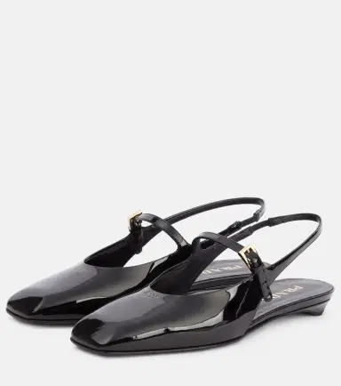 Prada Patent leather slingback flats | Thumbnail 2 Prada Patent leather slingback flats | Thumbnail 2