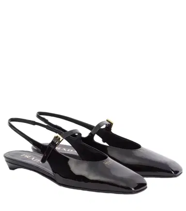 Prada Patent leather slingback flats | Thumbnail 1 Prada Patent leather slingback flats | Thumbnail 1