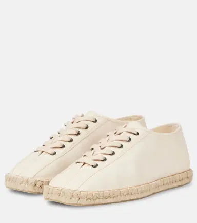 Lemaire Linoleum canvas lace-up espadrilles | Thumbnail 2 Lemaire Linoleum canvas lace-up espadrilles | Thumbnail 2