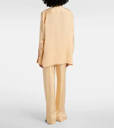 Jil Sander Bow-detail satin blouse | Thumbnail 3 Jil Sander Bow-detail satin blouse | Thumbnail 3