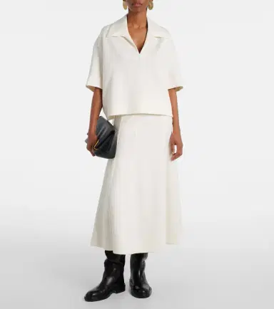 Jil Sander Knitted midi skirt | Thumbnail 4 Jil Sander Knitted midi skirt | Thumbnail 4