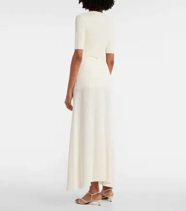 Jil Sander Crêpe midi skirt | Thumbnail 5 Jil Sander Crêpe midi skirt | Thumbnail 5