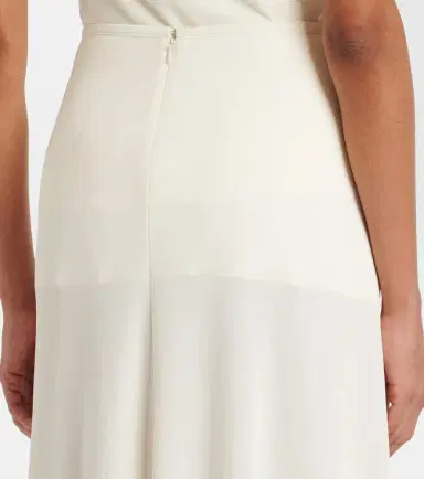 Jil Sander Crêpe midi skirt | Thumbnail 6 Jil Sander Crêpe midi skirt | Thumbnail 6