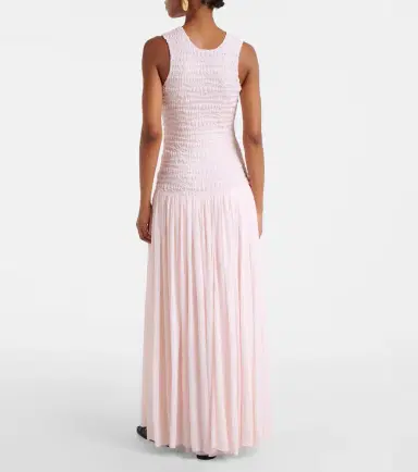 Jil Sander Shirred maxi dress | Thumbnail 2 Jil Sander Shirred maxi dress | Thumbnail 2