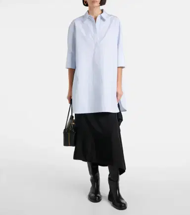 Jil Sander Friday cotton poplin shirt | Thumbnail 5 Jil Sander Friday cotton poplin shirt | Thumbnail 5