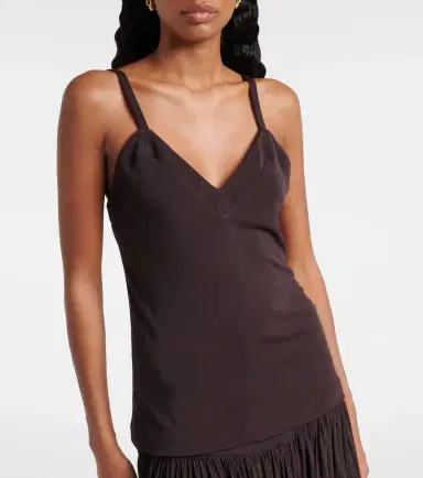 Jil Sander V-neck blouse | Thumbnail 5 Jil Sander V-neck blouse | Thumbnail 5