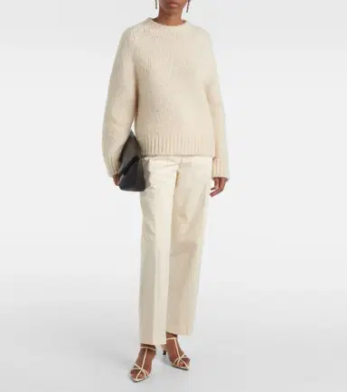 Jil Sander Cropped cotton straight pants | Thumbnail 2 Jil Sander Cropped cotton straight pants | Thumbnail 2