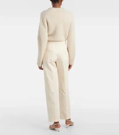 Jil Sander Cropped cotton straight pants | Thumbnail 5 Jil Sander Cropped cotton straight pants | Thumbnail 5