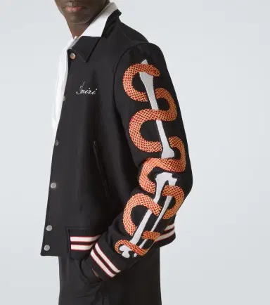 Amiri Snake Bones wool-blend varsity jacket | Thumbnail 5 Amiri Snake Bones wool-blend varsity jacket | Thumbnail 5
