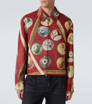 Amiri Billiards Tapestry blouson | Thumbnail 4 Amiri Billiards Tapestry blouson | Thumbnail 4