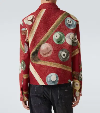 Amiri Billiards Tapestry blouson | Thumbnail 6 Amiri Billiards Tapestry blouson | Thumbnail 6