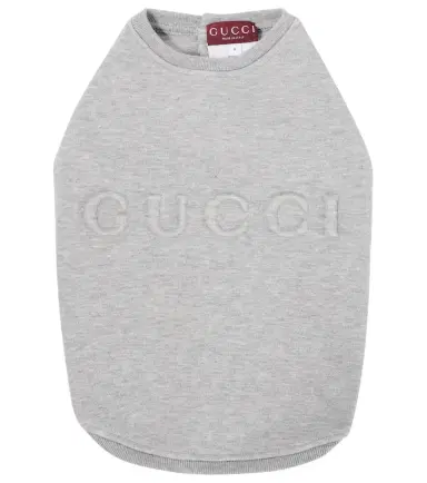 Gucci Logo embossed dog sweatshirt | Thumbnail 1 Gucci Logo embossed dog sweatshirt | Thumbnail 1