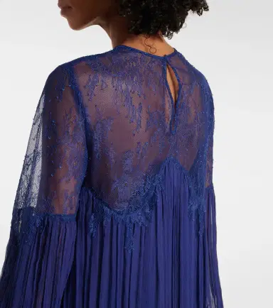 Costarellos Renia chantilly lace gown | Thumbnail 7 Costarellos Renia chantilly lace gown | Thumbnail 7