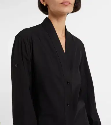 Ferragamo Cotton-blend jersey midi dress | Thumbnail 2 Ferragamo Cotton-blend jersey midi dress | Thumbnail 2